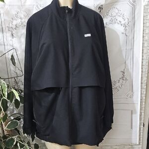 Figs NWOT CYA Sydney Black Zip-Front Scrub Jacket XL